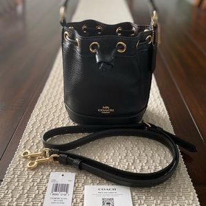 Coach Dempsey Drawstring Bucket bag 15